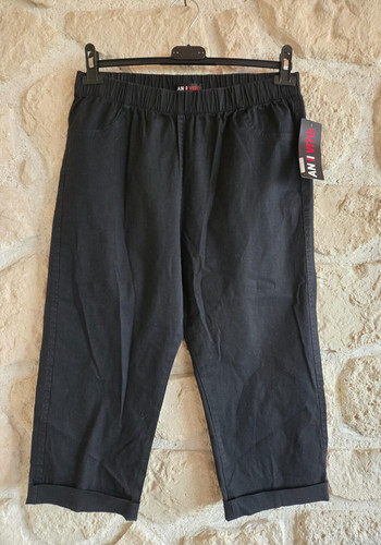 Pantacourt stretch noir marque