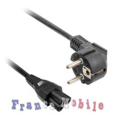 Cable d'Alimentation IEC C5 Secteur Bloc Cordon Electrique pour Portable Mickey