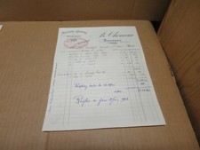 BOUSSAY (44)  ancienne facture