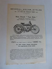 prospectus catalogue moto : DRESCH type baby