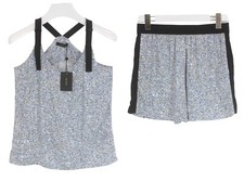 COP COPINE Ensemble Darius Femme (UE) 38 Sans Manches À Motifs 2 En 1