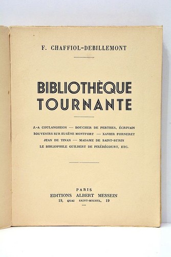Bibliothèque tournante paris - tournante,