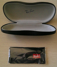 Etui à Lunettes Ray-Ban Noir avec son Chiffon nettoyant
