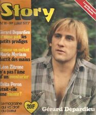 STORY n 18 DEPARDIEU / DALIDA / MARIE MYRIAM / AL PACINO / WALT DISNEY / JOELLE
