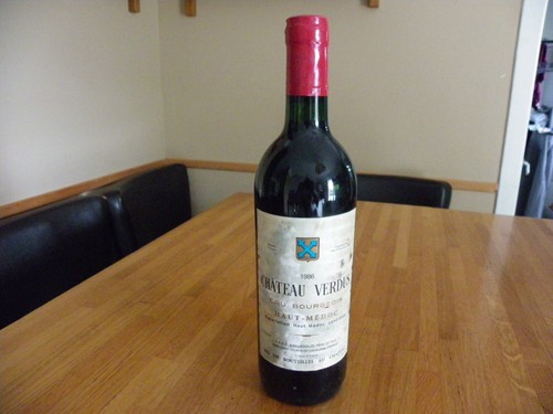 Bouteille vin chateau - -,