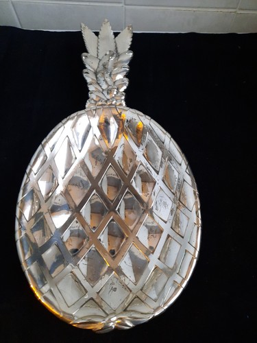 Coupe fruit metal argenté - coupe,