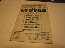 Publicité magasin Au louvre