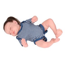 12 Inch Silicone Doll Lifelike Eye Closed Emulational Newborn Baby Dolls