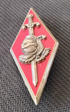 Insigne Armée Militaire Cavalerie 10ème Div Blindée No G2563 Signé Delsart (CR)