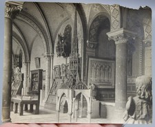 ANCIENNE PHOTO PHOTOGRAPHIE AMIENS EXPOSTION MAQUETTE FLECHE CATHEDRALE 1913 #39
