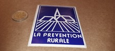 Autocollant LA PREVENTION RURALE