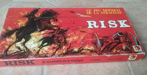 Vintage jeu societe risk la - jeu, de