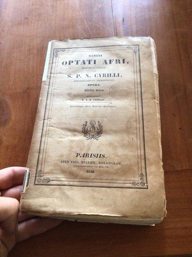 1842 optati cyrilli - 1842., cyrilli…opera