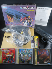 Virtua gun Sega Saturn SS 1 gun controller cop house dead Japan game games boxed