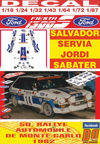 Decal ford fiesta - fiesta, 1600s
