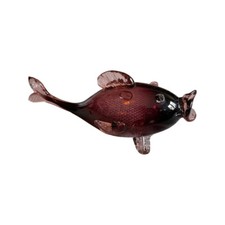 Grand poisson en cristal de