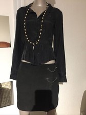 MAGNIFIQUE JUPE EN CUIR THE