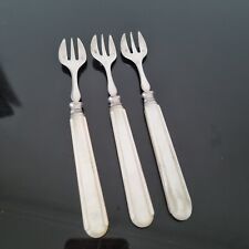 3 Fourchettes A Huître Argent