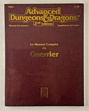 AD&D2 - Advanced Dungeons & Dragons - Le Manuel Complet du Guerrier