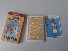 Jeu de Familles TINTIN Hergé