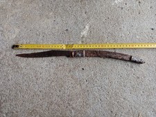 Couteau ancien pliant solognot Châtellerault relique.