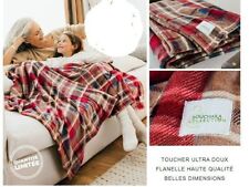  Plaid motif tartan Bouchara Collection Neuf sous blister