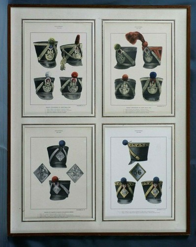 Gravure aquarellée 19ème