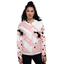 Unisex Bomberjacke ALICE IN WONDERLAND 