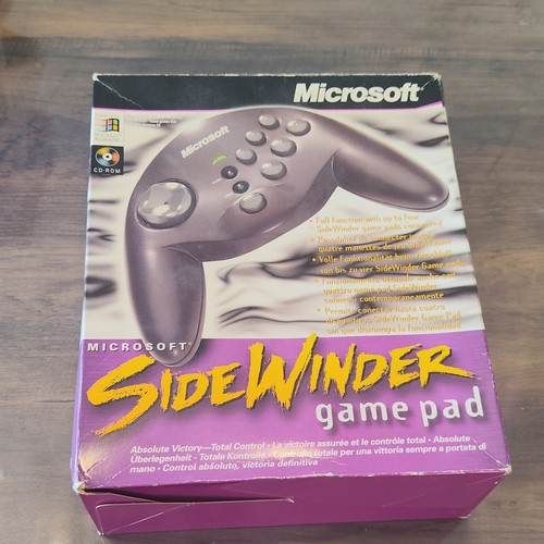 Microsoft sidewinder game pad - sidewinder,
