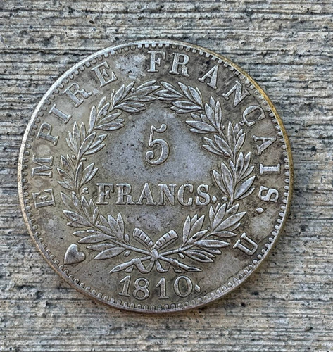 Coin francs 1810 france - francs,