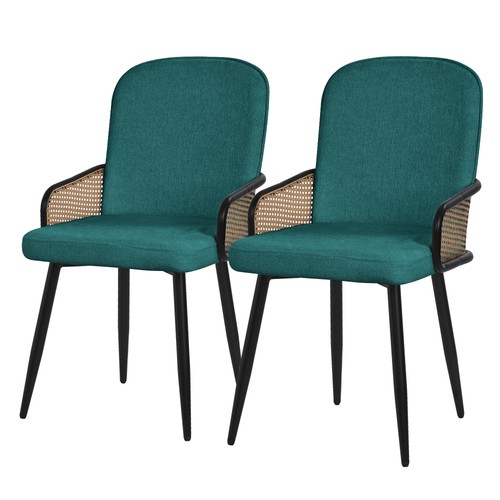 Chaises salle manger tissu - à,
