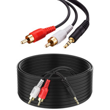 Audio aux stereo cable jack - audio,