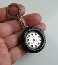 Ancien porte clé Pneu Jeu de Bille Enfant Bobito Années 60.