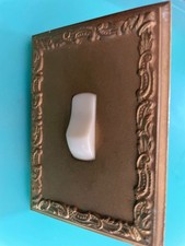 Arnould silencieux interrupteur va et vient plaque bronze doré