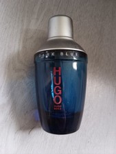 FLACON VIDE VINTAGE DARK BLUE HUGO BOSS 75 ML POUR COLLECTION 