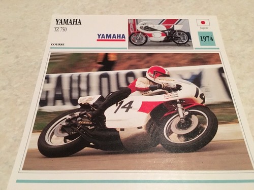 Carte moto yamaha - moto, tz750