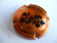 capsule de champagne, HOTTE Thierry, cuivre et noir, N°51b , à saisir