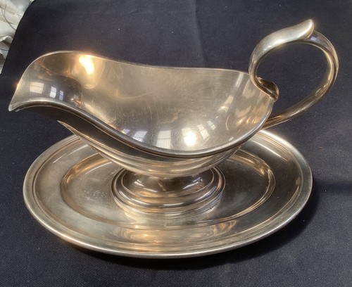 Ancienne saucière métal - ancienne,