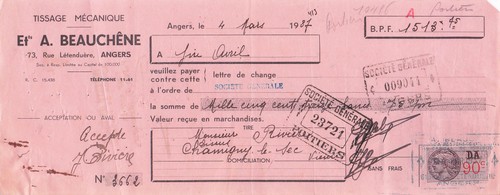 Angers tissage beauchene - angers,