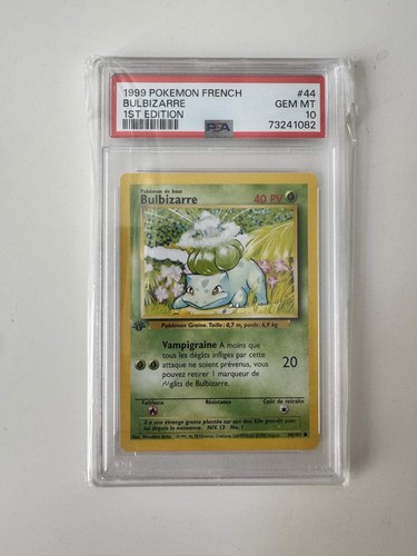 Carte pokemon bulbizarre - pokemon,