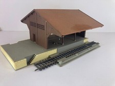maquette halle marchandise  Echelle ho 1/87