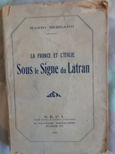 Livre la France et l'Italie