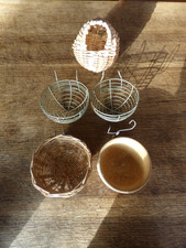 lot de 5 nids pour cage à oiseaux objets vintage