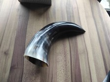 Véritable corne boeuf / vache, décoration viking
