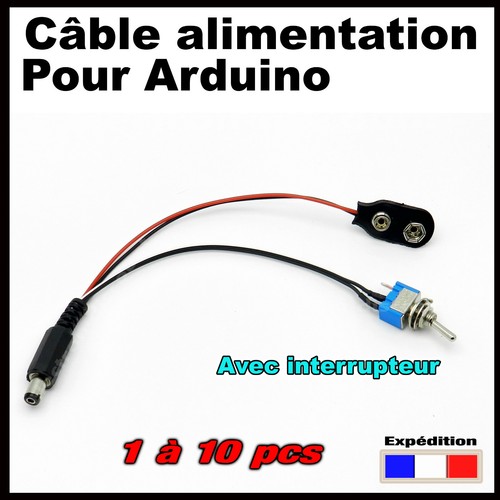 Connecteur pile 9v pour - connecteur,