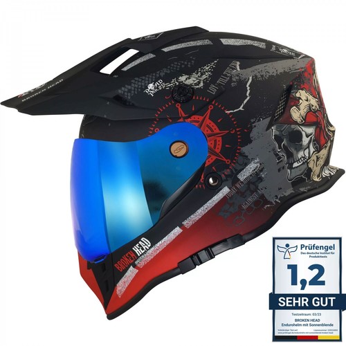 Broken head enduro casque - broken,