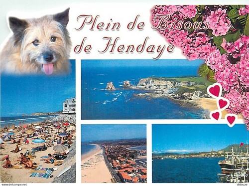 Carte postale hendaye - hendaye,