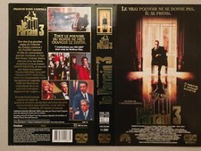 JAQUETTE VHS - LE PARRAIN 3 - VHS  SLEEVE  - CIC VIDEO - AL PACINO - COPPOLA