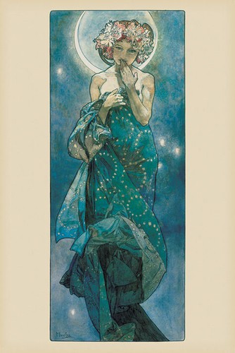 Mucha lune art - -,
