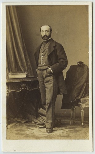 Cdv 1860 disdéri biget - cdv, 1860-70